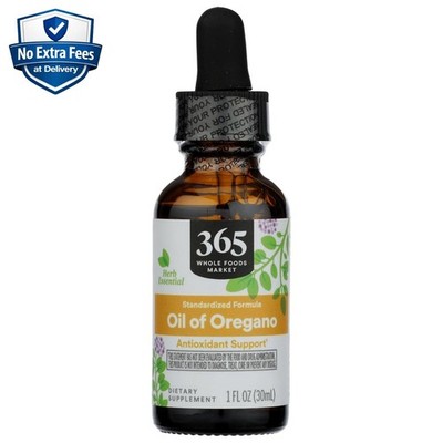 Aceite de Orégano Extracto Gotas Líquidas 1 oz | 70% Carvacrol | 270 Porciones