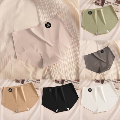 Sportliche nahtlose Unterwäsche für Frauen Mid Waist Triangel Shorts für den aktiven Gebrauch