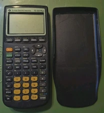 Texas Instruments TI-83 Plus Graphing Calculator with Cover Tested Working