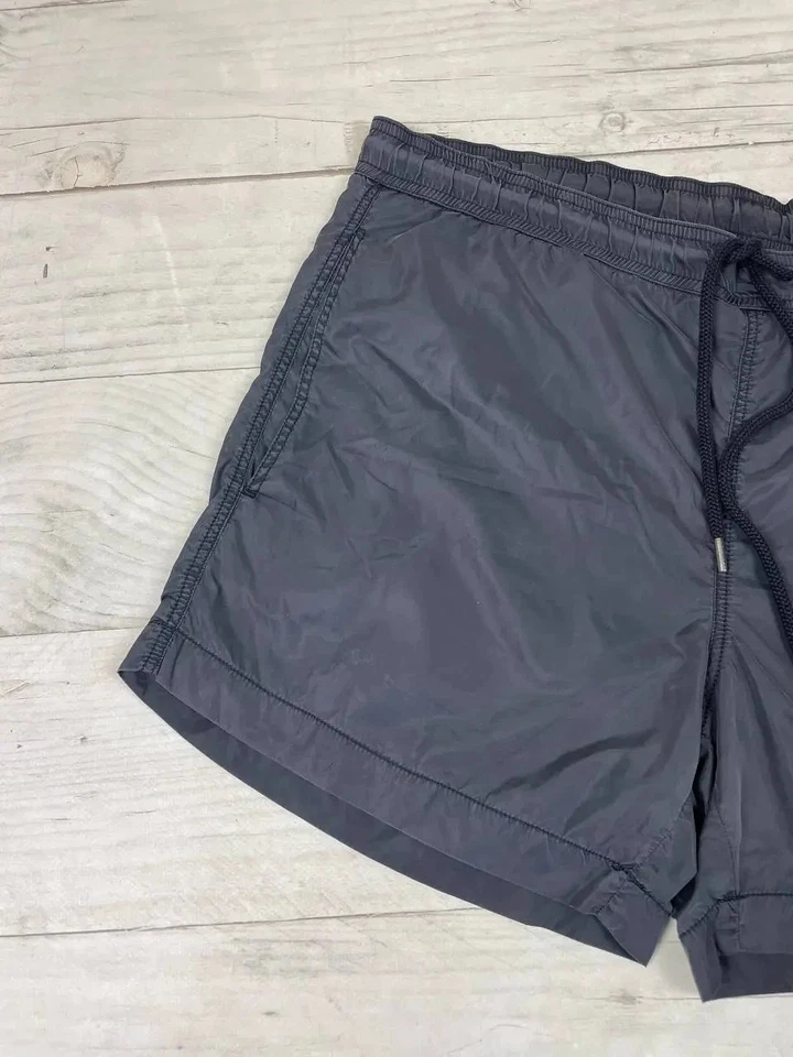 复古 Moncler Boxer Mare 尼龙短裤 游泳标志 豪华 男式 M 码 黑色 — 第 3/4 张图片