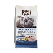 GrainFree Dry Cat Food Chicken Pea Recipe Enhanced Fiber 3.5 LB Bag Food