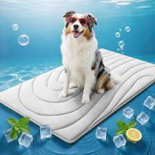 Cooling Mat for Dogs, 48" X 28" Self-Cooling Dog Bed with Arc-Chill Technology 3
