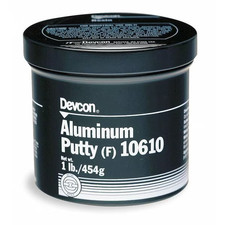 DEVCON Aluminum Putty 10610 Metal Repair Putty, 1 lb