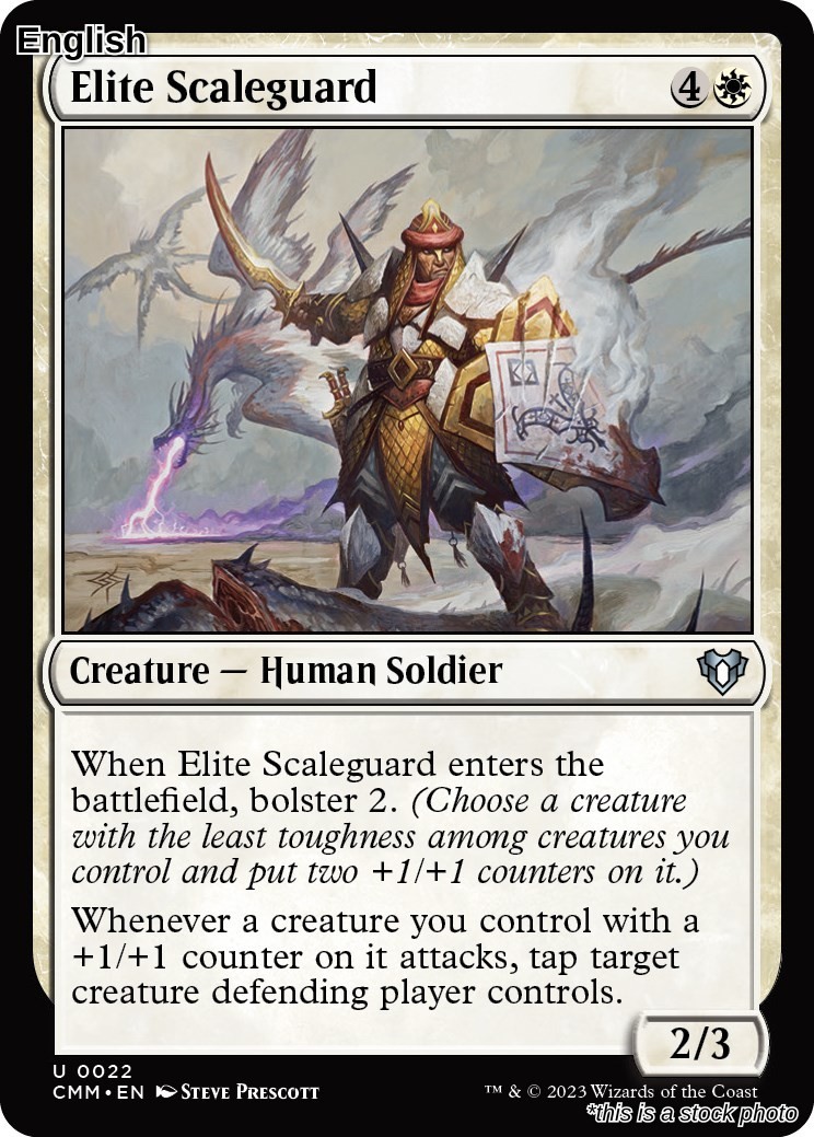 Elite Scaleguard Commander Masters 22