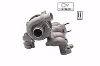 Walker Turbolader Lader Aufladung FüR Ford Mondeo III Turnier 2.0 16V Tddi/Tdci