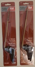Lot Of 2 Brand New ACE Hardware 8" Chrome Flush Lever  43199 Front Mount