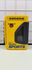Sony Walkman Sports WM-AF54 Working Cassette Player AM/FM Vintage 80s W Tape