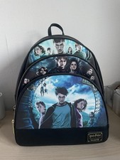 Loungefly Harry Potter Trilogy Series 2 Triple Pocket Backpack Nwt