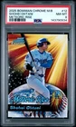 0934 Shohei Ohtani 2025 Bowman Chrome #MR-12 Mega Refractor Meteoric Rise PSA 8