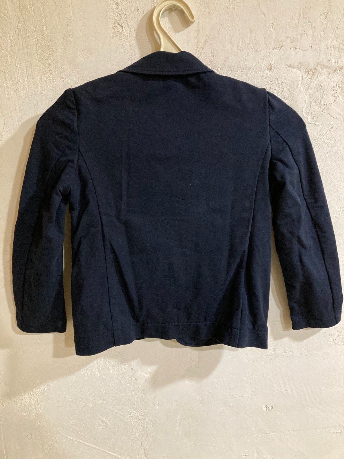 Navy Blue Young Versace Jacket Kids, Made in Italy Size Boys 8A thumbnail 2