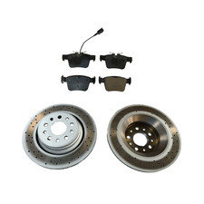 For Maserati Levante S Trofeo 2017-2022 rear brake pads and rotor 