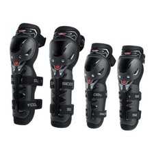 Motorcycle Knee Pads - CE Level 1 Adjustable Motocross Knee and Elbow Pads 4