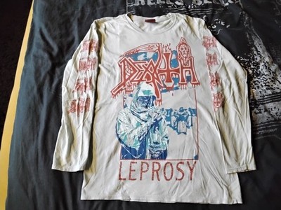 DEATH  LONGSLEEVE  LEPR0SY GR. M  SHIRT LARGE Print  Obituary Death Metal
