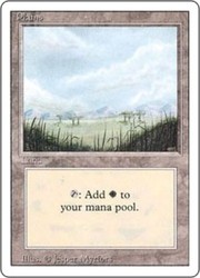 Plains (C) #295 Revised Edition Magic: The Gathering
