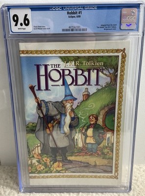 The Hobbit #1 CGC 9.6 Eclipse Comics 1989 First appearance Lord Of The Rings