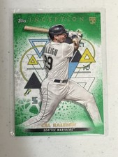 2022 Topps Inception Cal Raleigh Rookie RC Green Parallel More! Chrome Bowman