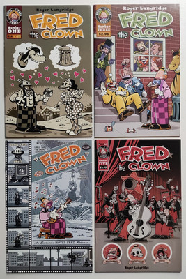 Hotel Fred  FRED THE CLOWN #1-5  Hard To Get Full Run  2001  Roger Langridge 
