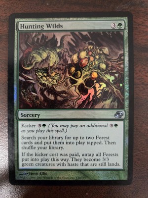 Hunting Wilds MP FOIL Planar Chaos MTG FREE SHIPPING