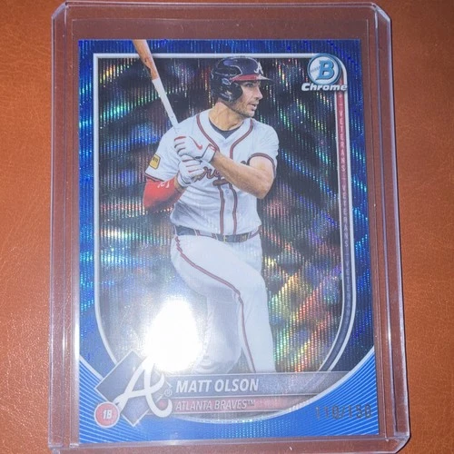 Matt Olson 2025 Bowman Chrome Matt Olson #4