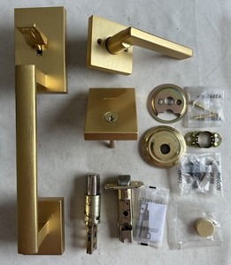 PARTS Kwikset San Clemente Front Door Lock Handle & Deadbolt 98180-031