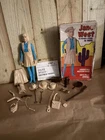Vintage Marx Jane West  Johnny  West Action Figure & Accessories &Box