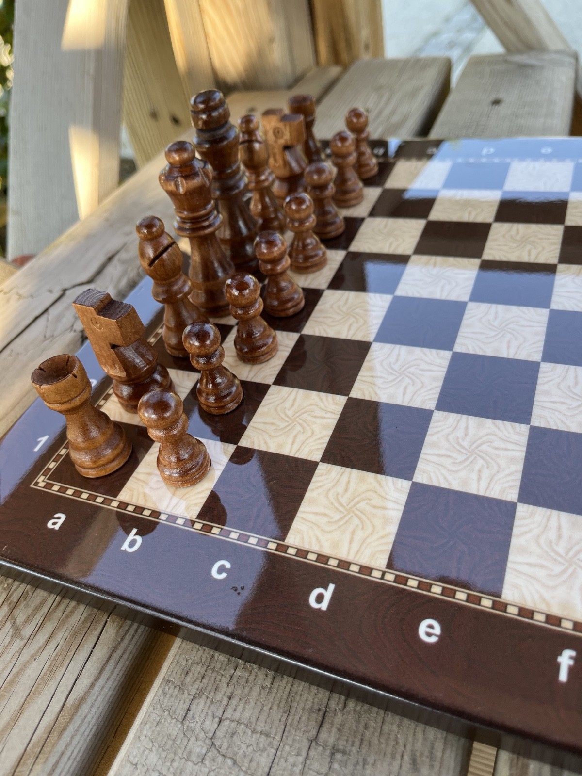 Handcrafted Staunton Chess Set–14.5”Luxury Wood Board & Pieces–Gift for Him/Her