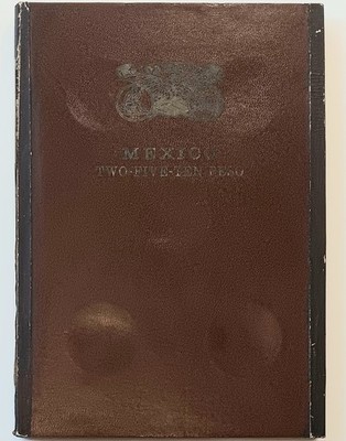 Dansco 1921-60 Mexican Mexico Two Five Ten 2 5 10 Peso No 228 Coin Folder Album