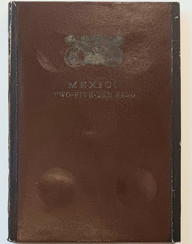 Dansco 1921-60 Mexican Mexico Two Five Ten 2 5 10 Peso No 228 Coin Folder Album