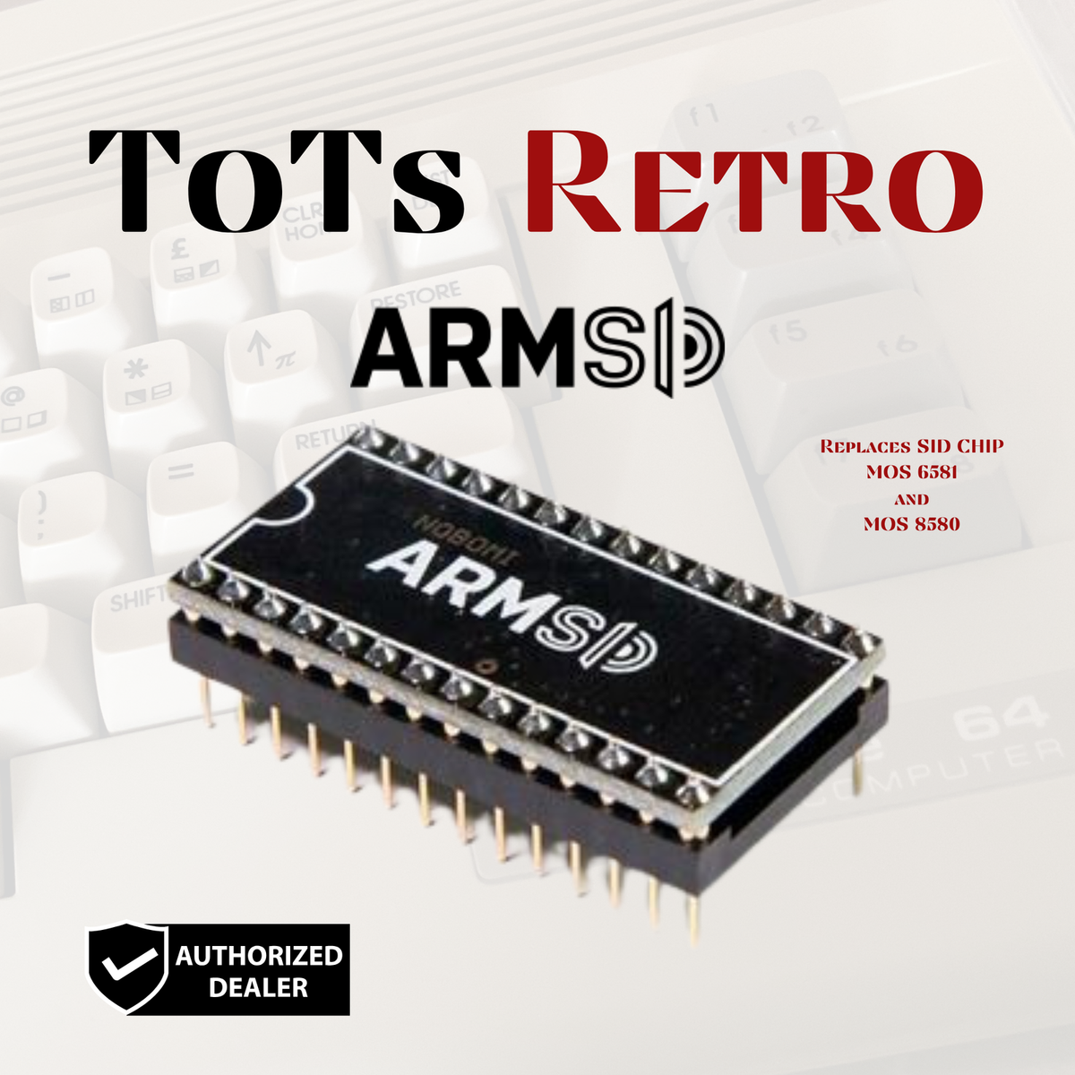 ARMSID | SID Replacement For MOS6581 and MOS8580 Commodore 64