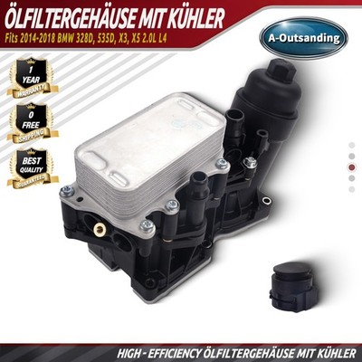 Ölkühler Motoröl Für BMW 3er E90 F30 F80 E93 1er F20 F21 5er F10 F18 F11 X1  E84