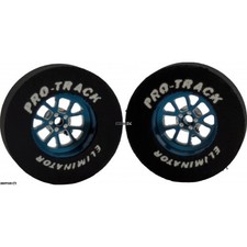 Pro Track Bulldog 1-3/16 x .300 Blue Drag Rear Wheels for 3/32 axle