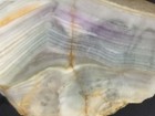 551g Banded Fluorite Rough Specimen High Translucency Pair Lapidary Fluorescent — photo 6