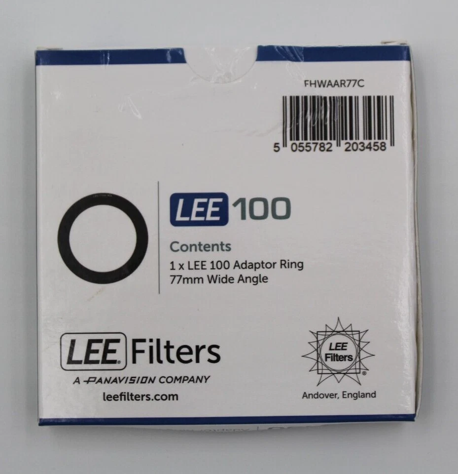 Lee Filters Wide Angle Adaptor Rings 77mm - DAMAGED BOX - Image 2 of 2