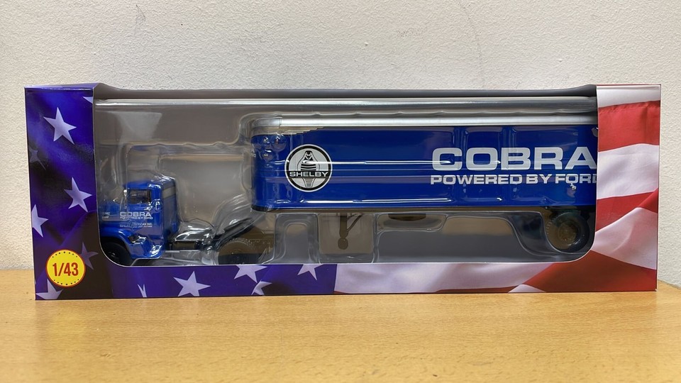 Camion Miniature Ford C-700 COE 1954 échelle 1/43 - Collection 'Camiones Americanos' Altaya