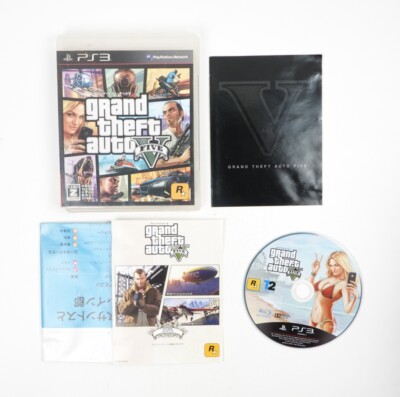 Grand Theft Auto V PlayStation 3 PS3 Japan Import US Seller
