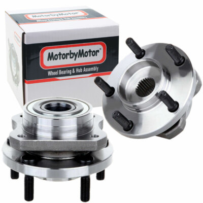 (2) Front Wheel Bearing Hubs for 1996-2007 Dodge Caravan Chrysler Town & Country