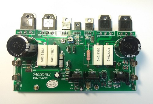 Power Amplifier with Quasi complementary Output Stage. High Quality MRC-A120N - Picture 3 of 6