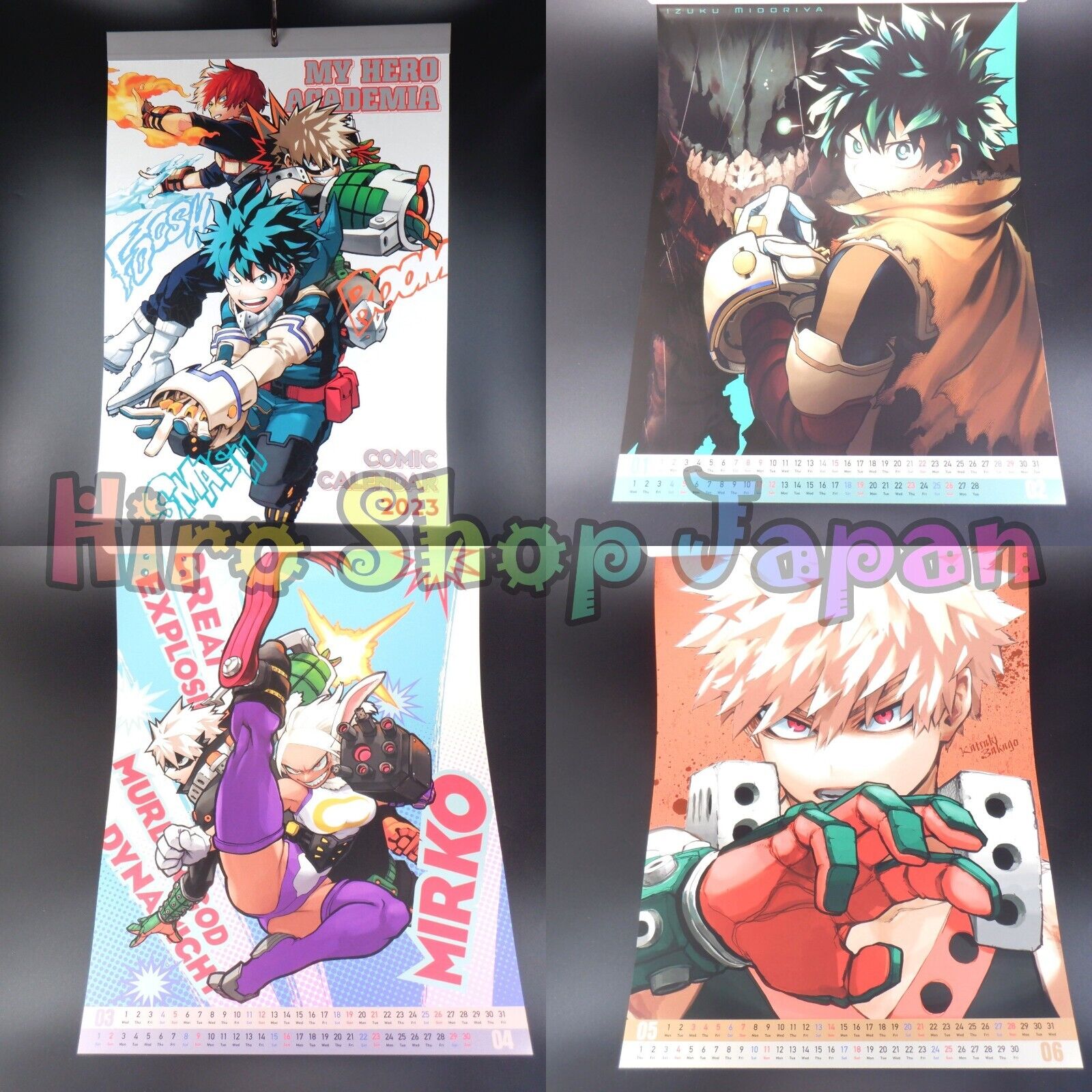 My Hero Academia Comic Calendar 2022 Manga Anime Otaku Shonen JUMP Japan