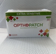 OpthoPatch, Kids Size: Small , Xtra Sensitive - Color Your Own, 100 Pack