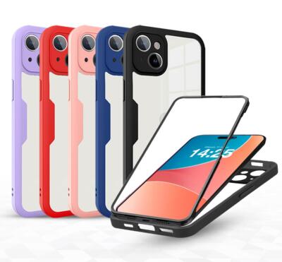 360 Grad Handyhlle fr Apple iPhone 15 / 15 Pro / 15 Pro Max Rundum Schutz  Case | eBay