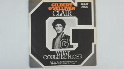Gilbert O'Sullivan Clair MAM Stereo MAM84 B7050