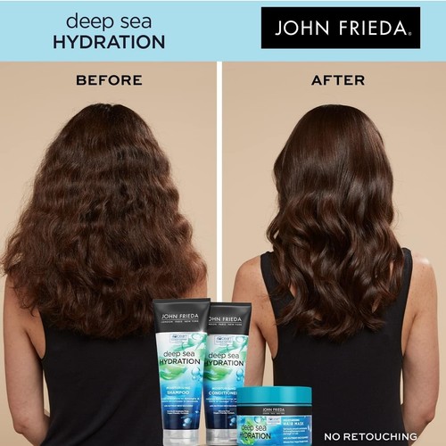 2x John Frieda Deep Sea Hydration Moisturising Conditioner 250ml for Dry Hair - Picture 6 of 6