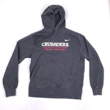 Nike Crusaders Field Hockey Hoodie M Black Sweatshirt Team Pullover Athleisure