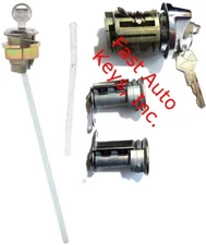 For Chrysler/Dodge/Plymouth Ignition/Doors/Trunk Lock Key Cylinder Set With Keys