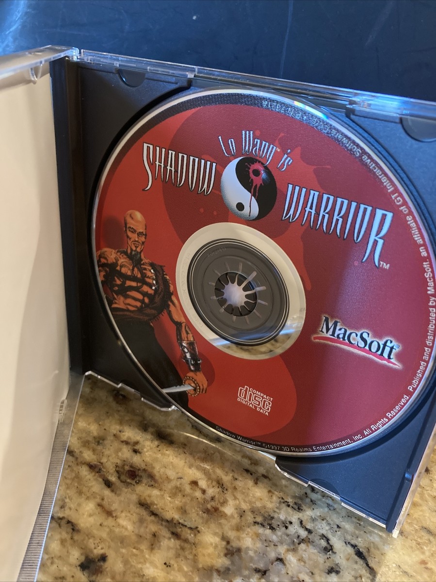エレメンタル・フォース　PCゲーム　Macintosh専用　CD−ROM　RPG Shadow Warrior Mac CD-ROM Game 3D Realms VTG 1997 FPS MacSoft Pc