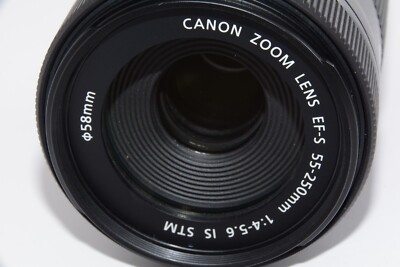 ★CANON キヤノン EF-S55-250mm F4-5.6 IS STM EF-S55-250mm f/4-5.6 IS - Canon Camera Museum
