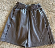 Cat Jack Boys Gray Athletic Shorts Pockets XS 4-5