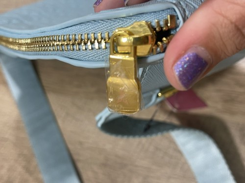 Jeffree Star Cosmetics Unisex Adults Faux Leather Belt Bag/Fanny Pack Light Blue - Picture 9 of 15