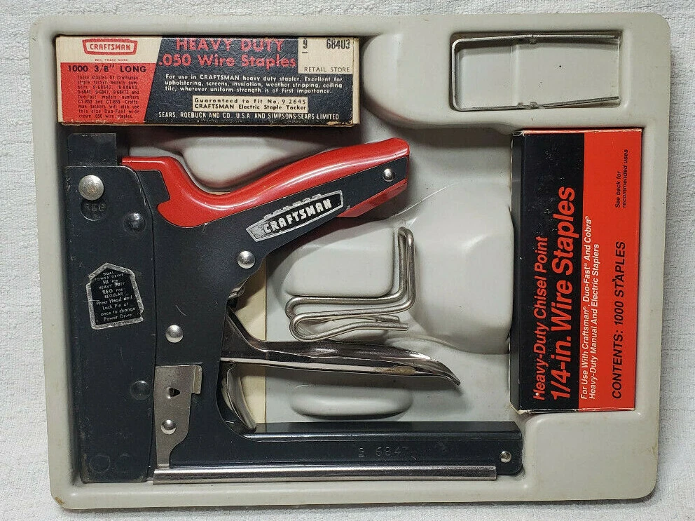 Long staple sale gun