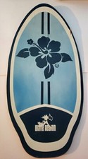Skim Board  Wake Board Blue Wooden 41 1/4" × 20 1/4"